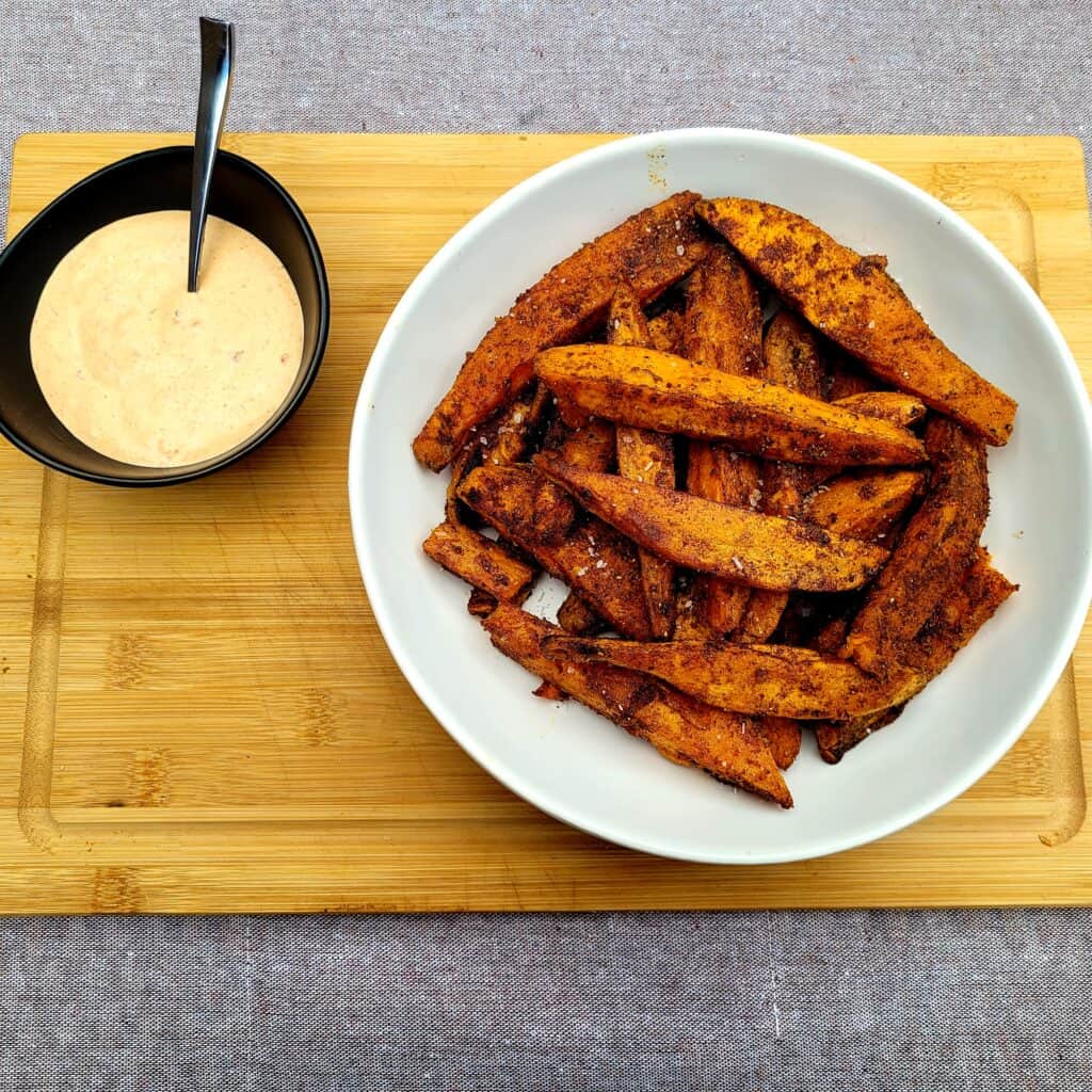 Grilled Sweet Potatoes with Chipotle Sauce