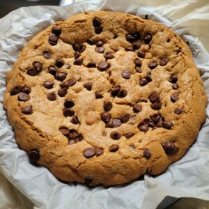 mammoth chocolate chip cookie