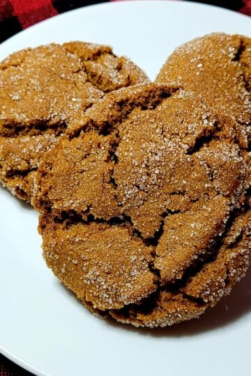 Soft Sugared Ginger Snaps