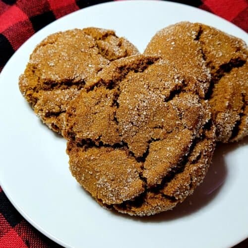 Soft Sugared Ginger Snaps