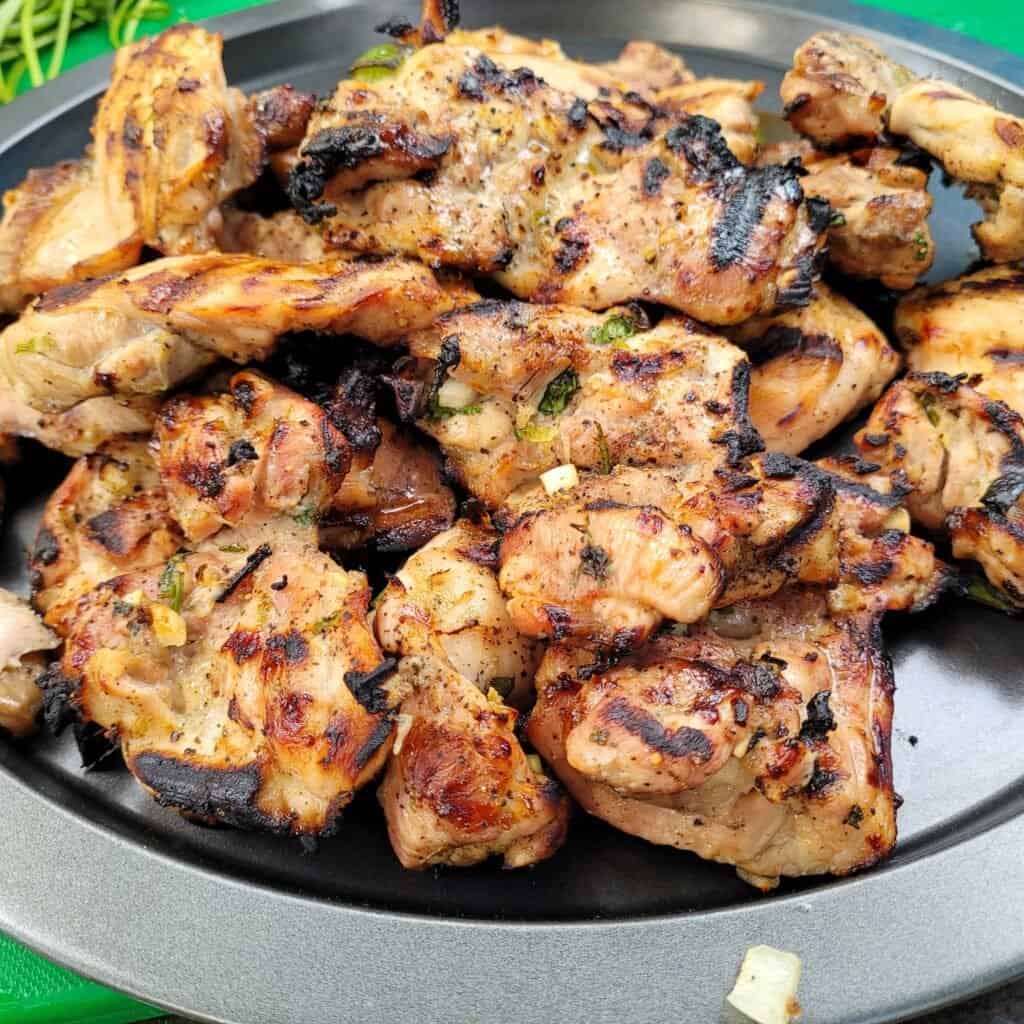 Grilled Tequila Lime Chicken Thighs